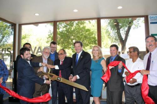 Congressman John Garamendi attended the grand opening and ribbon-cutting ceremony of the Yolo County Small Business Development Center