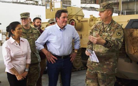 Rep. John Garamendi  with constituents