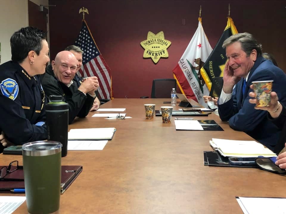Congressman Garamendi and Solano Police Leaders.jpg