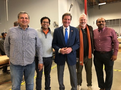 Congressman Garamendi at Made in America