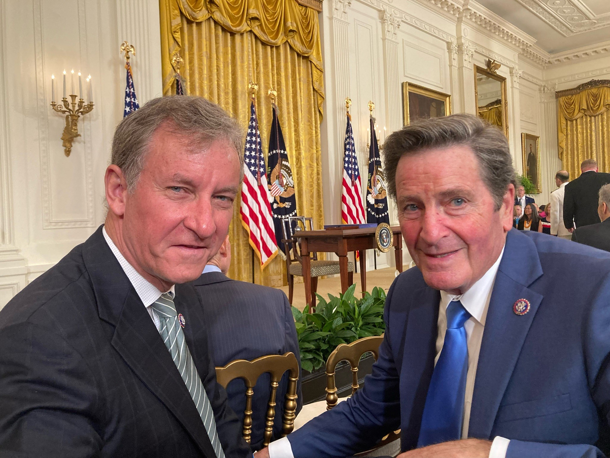 Garamendi at PACT Act signing