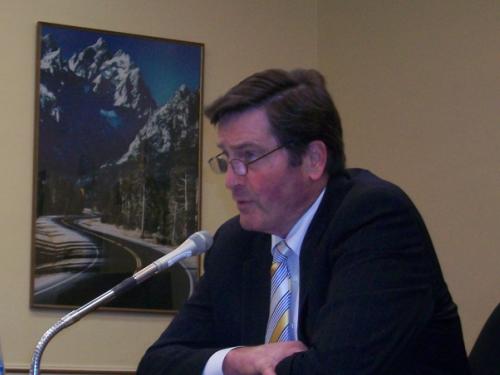 Congressman Garamendi at the subcommittee hearing