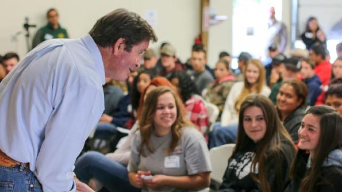 Rep. John Garamendi  with constituents